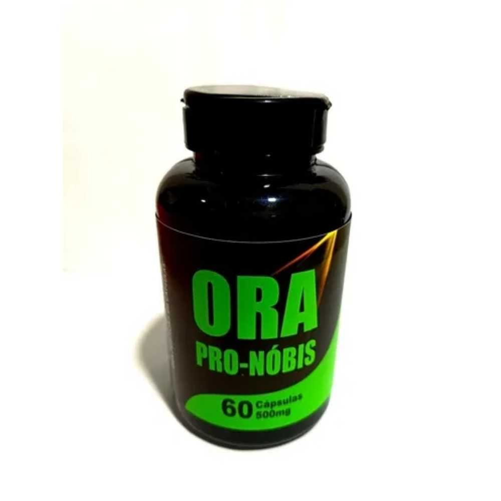 Ora Pro Nóbis 500mg 60 Cápsulas Vitamina Flora Viva RTKD Esportes